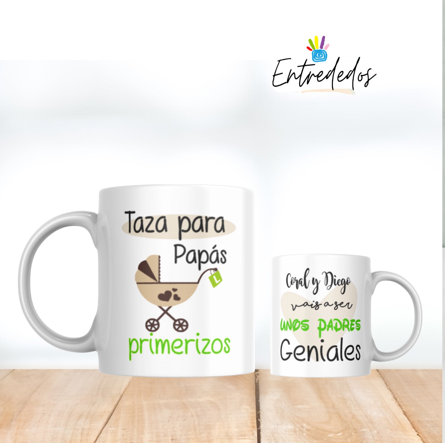 Esta taza con nombre personalizado es un regalo práctico y único, ideal para disfrutar del café o té. Personalízala con nombre, iniciales o mensaje especial y convierte un detalle cotidiano en un recuerdo inolvidable.