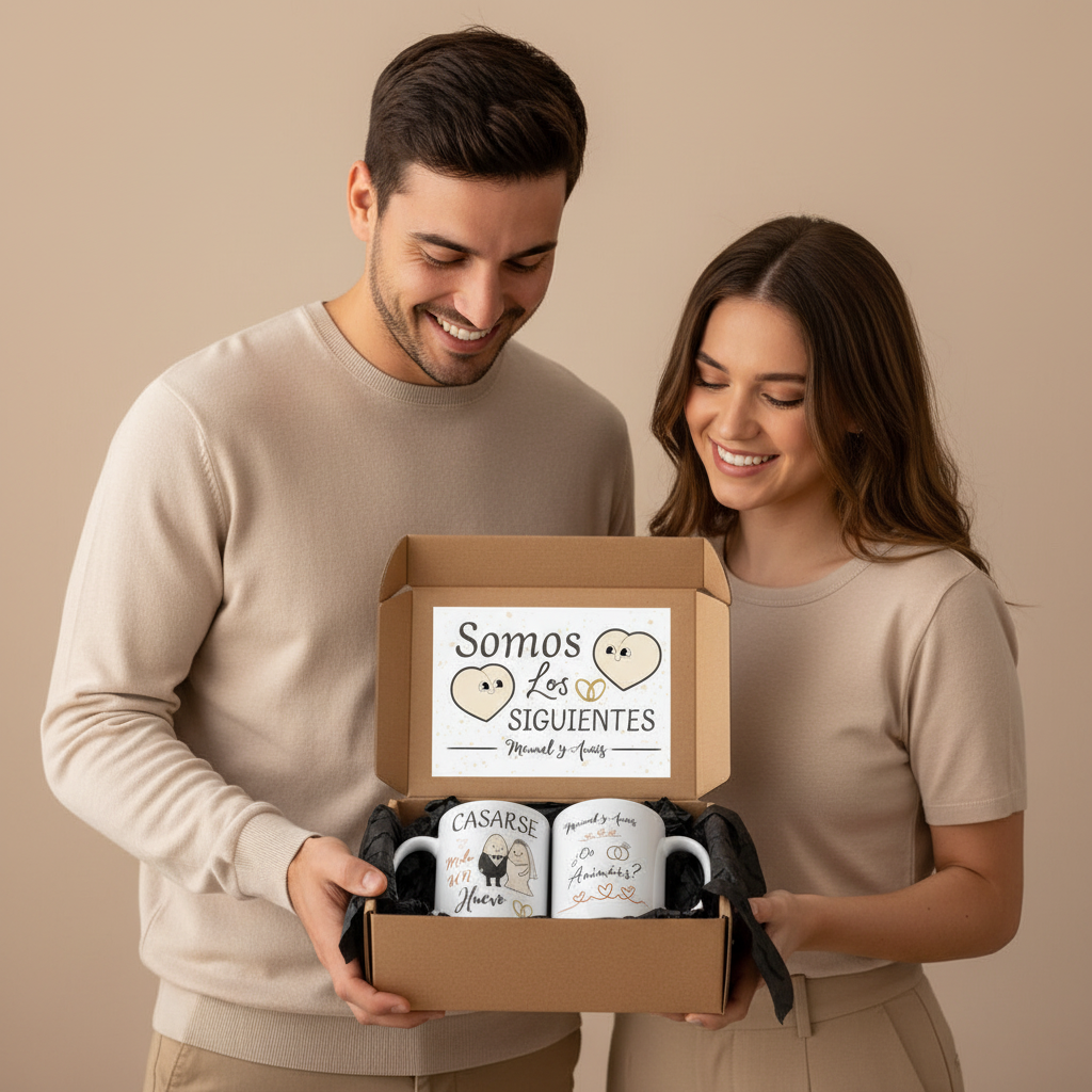 Taza Original: El Regalo Perfecto para Futuro Casados