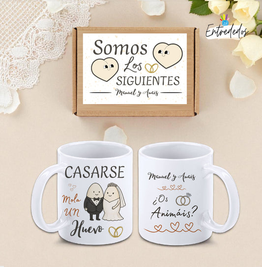 Esta taza con nombre personalizado es un regalo práctico y único, ideal para disfrutar del café o té. Personalízala con nombre, iniciales o mensaje especial y convierte un detalle cotidiano en un recuerdo inolvidable.