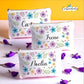 Neceser personalizado para mujer con nombre impreso