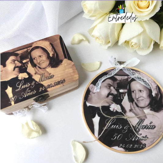 bastidor-alianzas-personalizado-fotografías-arras