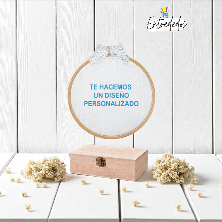caja para arras de boda personalizada – Entrededos