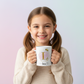 Tazas de Comunión Personalizadas: Corona Rosa