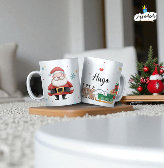 taza personalizada con nombre – regalo original Entrededos