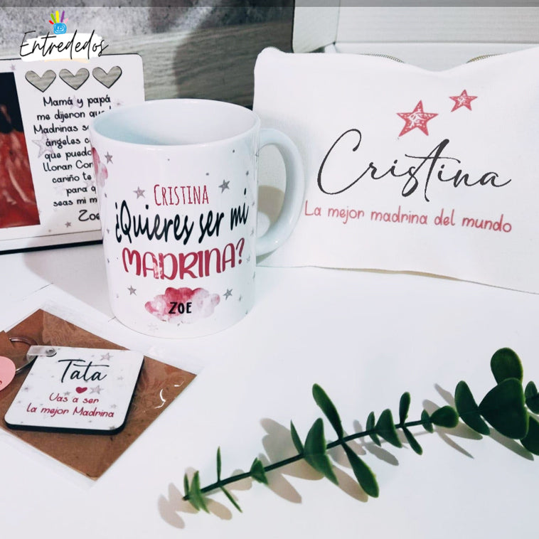 Tazas únicas para padrinos: un regalo especial
