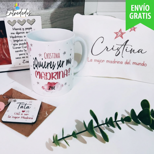 Kit Regalo para Madrina de Bautizo: ¡Haz que su Día Sea Especial!