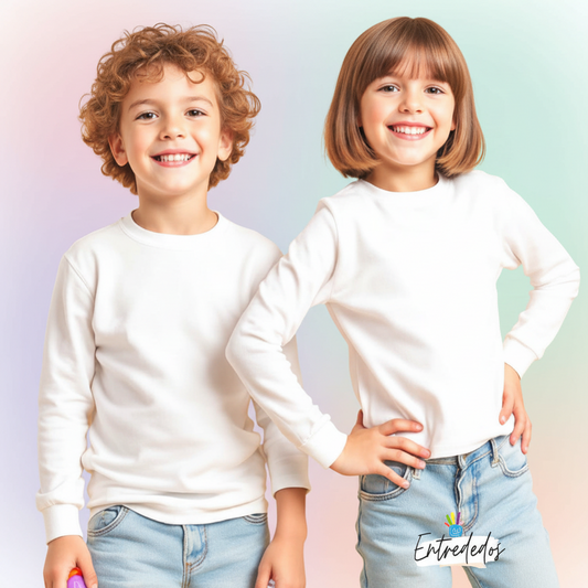 Camiseta Personalizada Manga Larga con tu Personaje Favorito