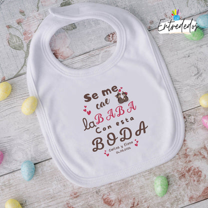 babero personalizado – regalo original para bebés Entrededos