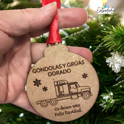 bola de Navidad personalizada – regalo original Entrededos