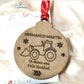 bola de Navidad personalizada – regalo original Entrededos