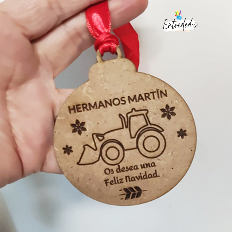 bola de Navidad personalizada – regalo original Entrededos