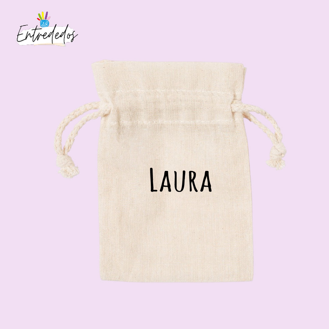 Bolsa de regalo personalizada con diseño impreso para eventos