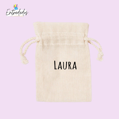 Bolsa de regalo personalizada con diseño impreso para eventos
