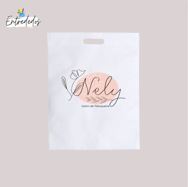 Bolsa de regalo personalizada con diseño impreso para eventos