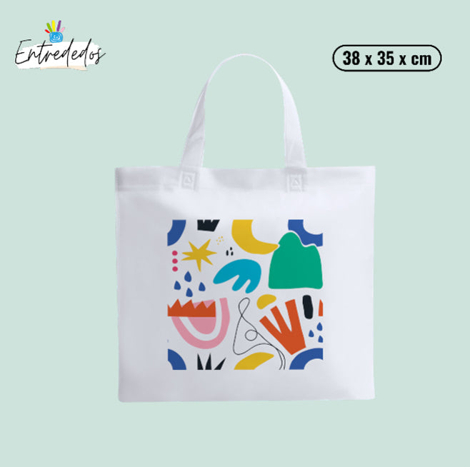 Bolsa de regalo personalizada con diseño impreso para eventos