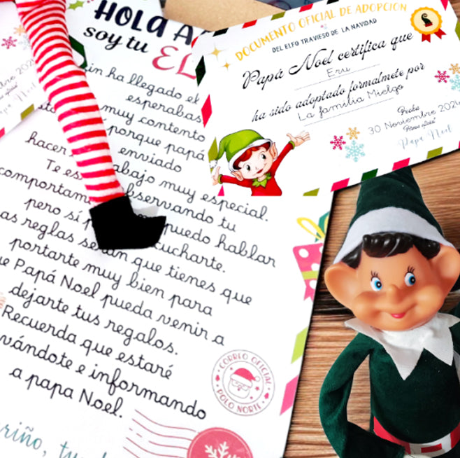 Elfo personalizado con nombre