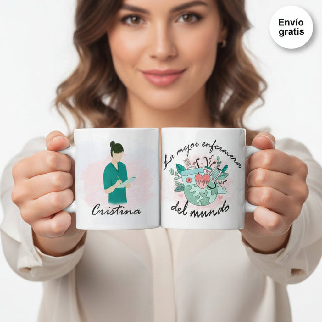 Taza personalizada para profesionales de la salud