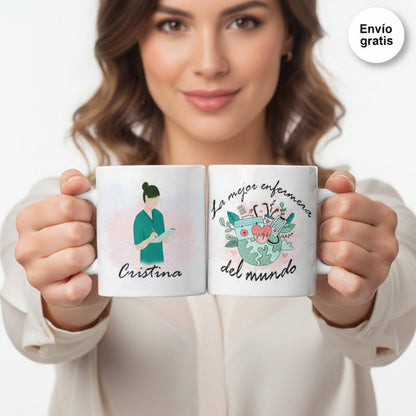 Taza personalizada para profesionales de la salud