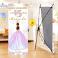 Banner personalizado para fiesta temática de 15 años