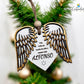 adorno árbol Navidad alas de ángel