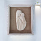 Cuadro El Tierno Abrazo de la Virgen María – Arte Religioso Artesanal y Único