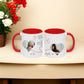 Pack 2 Tazas Personalizadas El Hilo Rojo del Destino con Fotos y Nombres