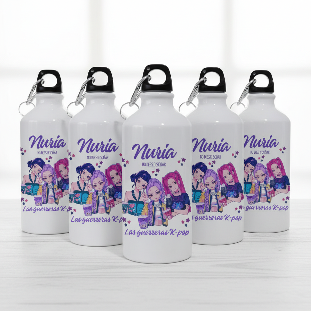 Bidón K-Pop personalizado con nombre-400