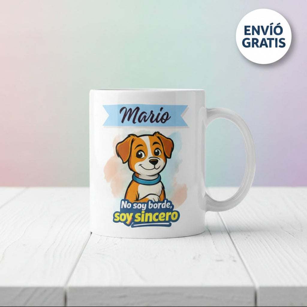 Taza personalizada con nombre divertida