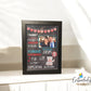 Cuadro personalizado para enamorados 💑 con foto y nombres ✨, regalo de San Valentín 💝 A4 📏