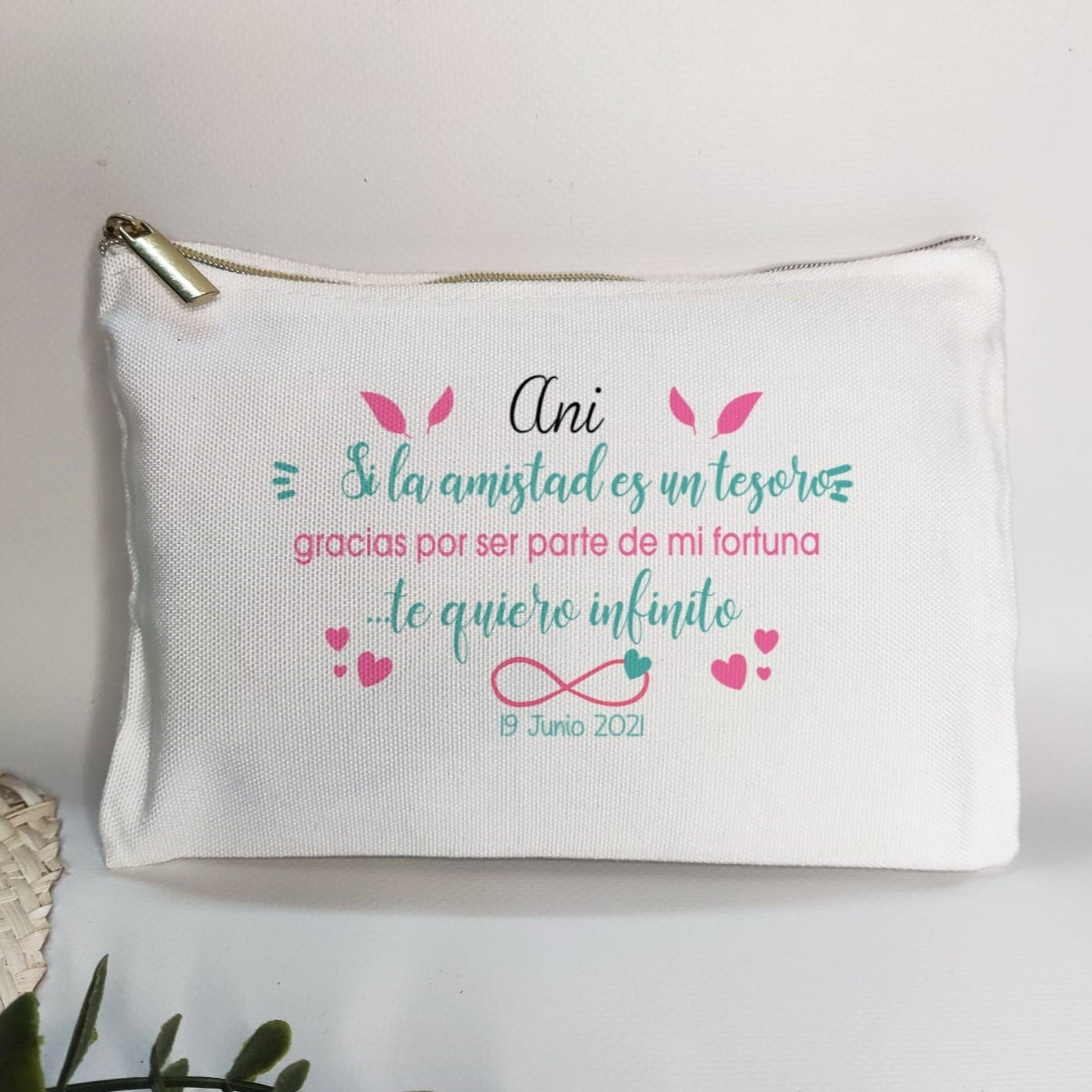 Neceser para mujer personalizado para bodas/comuniones/bautizos