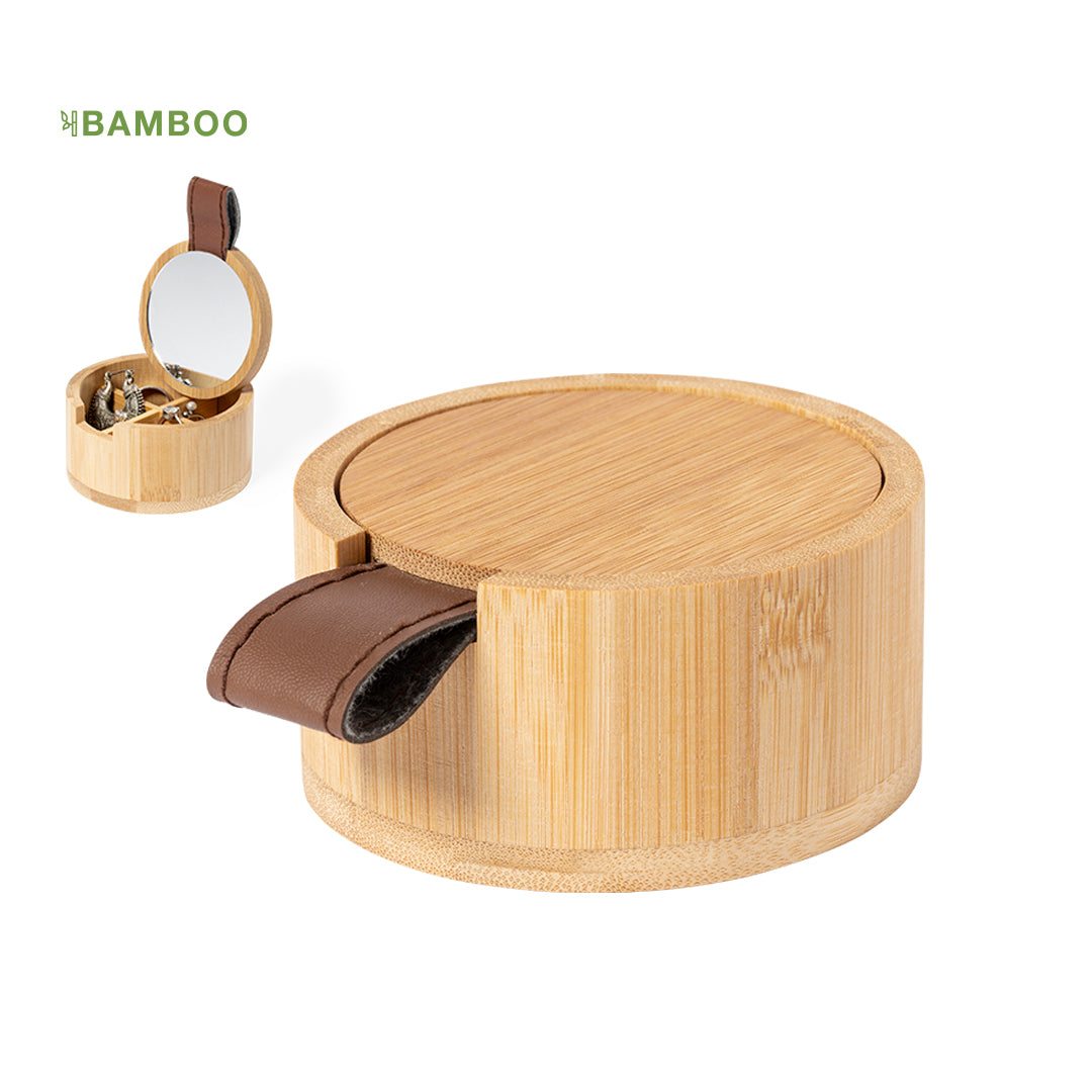 Joyero con tapa y tirador personalizado