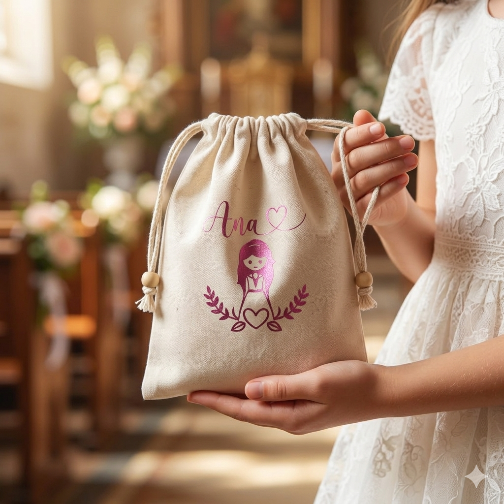 Sobres de Dinero: Bolsa Limosnera Diseño "NIÑO Y NIÑA"