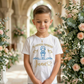 Camiseta Infantil Manga Corta Personalizada – Comunión Niño
