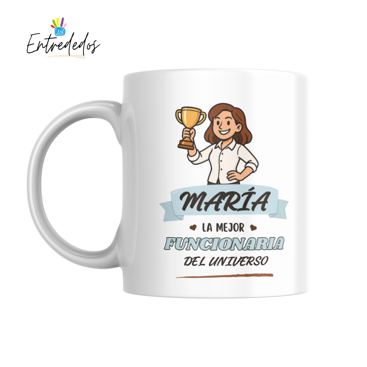 Taza personalizada para la mejor funcionaria