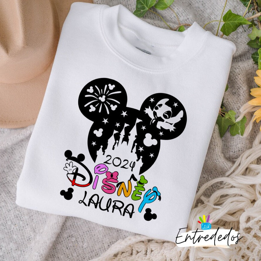 Sudaderas para familias DISNEY personalizada dise o Disney 58