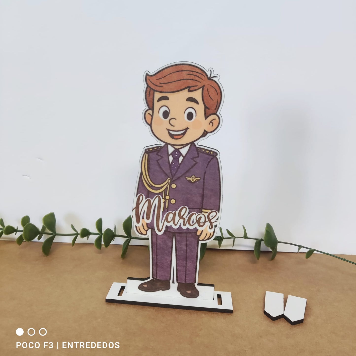 Toppers para tarta personalizado con la foto de tu hijo