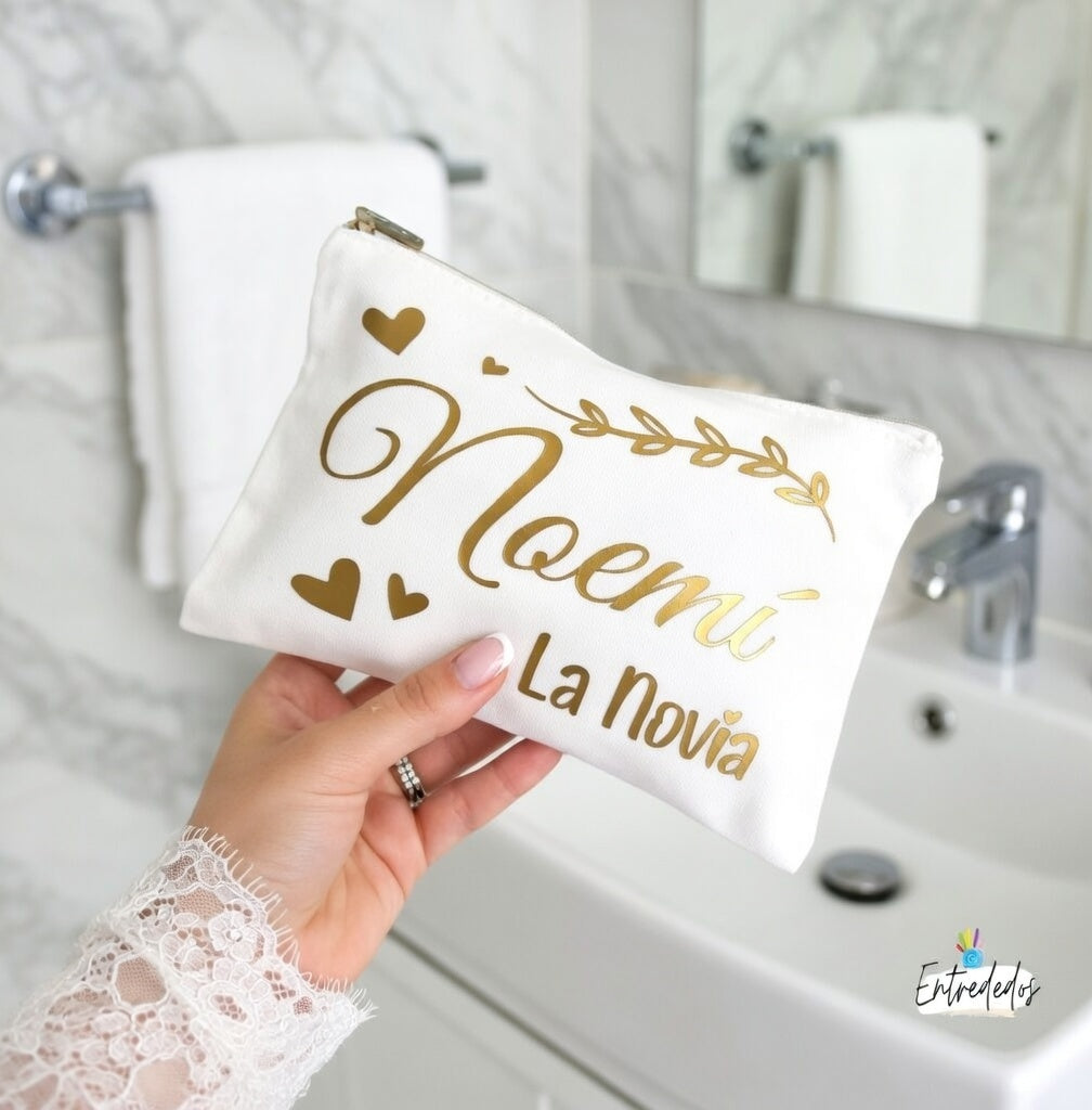 Neceser Personalizado para Novia: Diseño Espiga