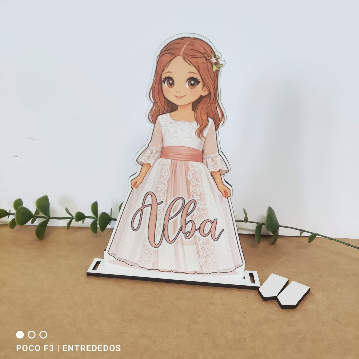Toppers para tarta personalizado con la foto de tu hijo
