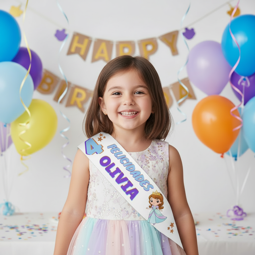 Banda personalizada para niños