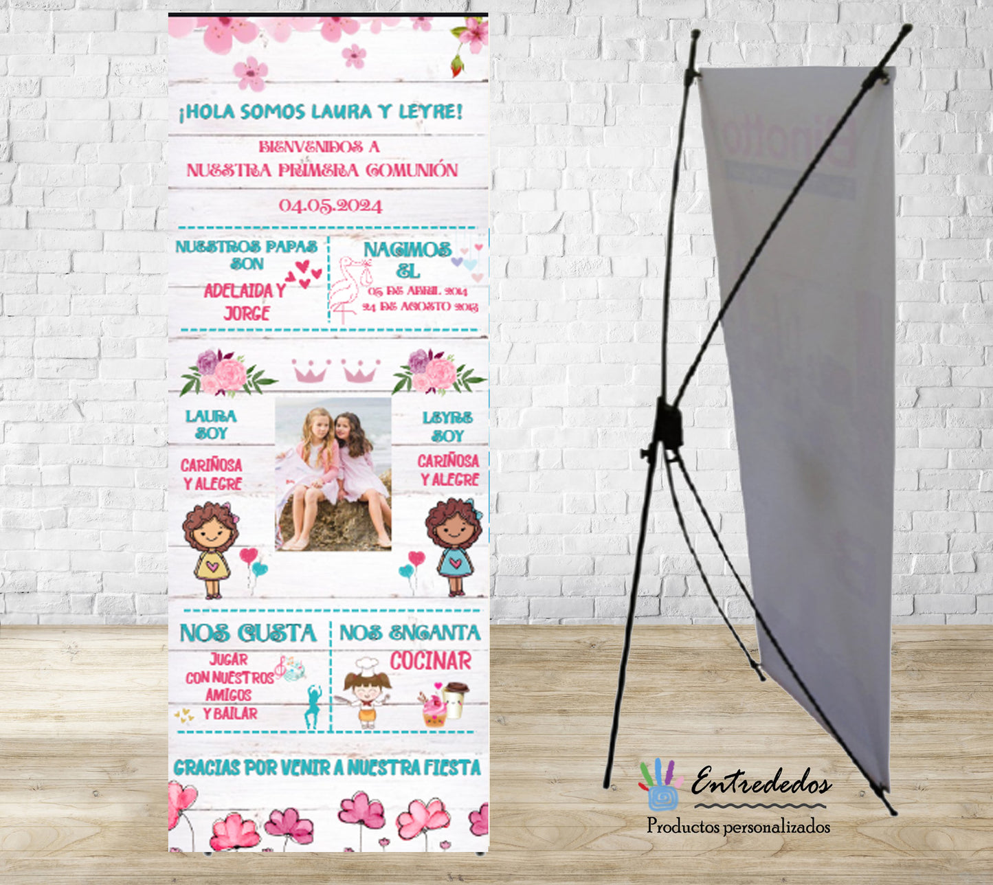 Banner Personalizado para Gemelos | Banner Historia