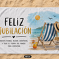 Toallas personalizadas para jubilación | Regalo original y único