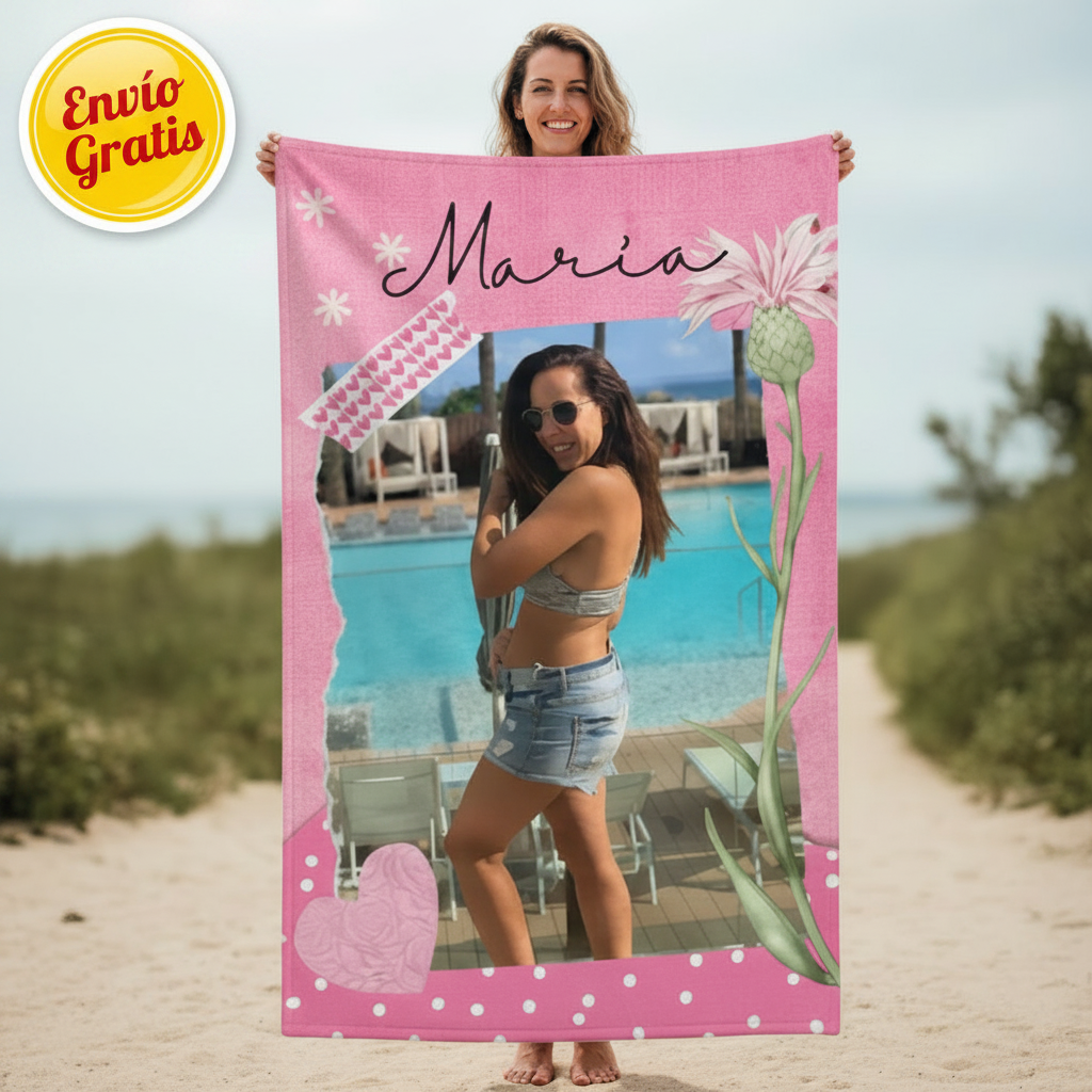 Toallas personalizadas para mujer | Regalo original y único
