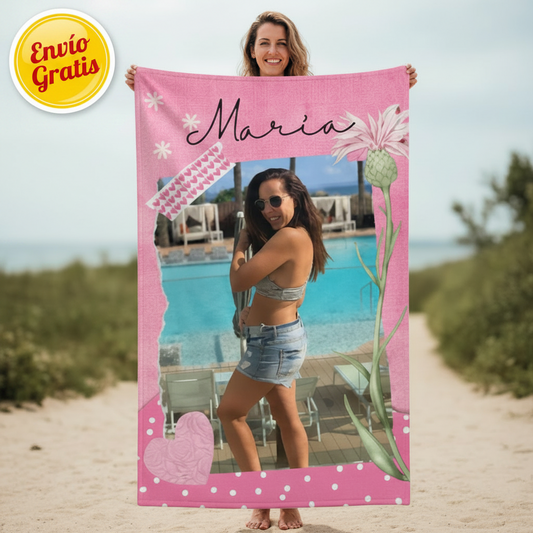 Toallas personalizadas para mujer | Regalo original y único