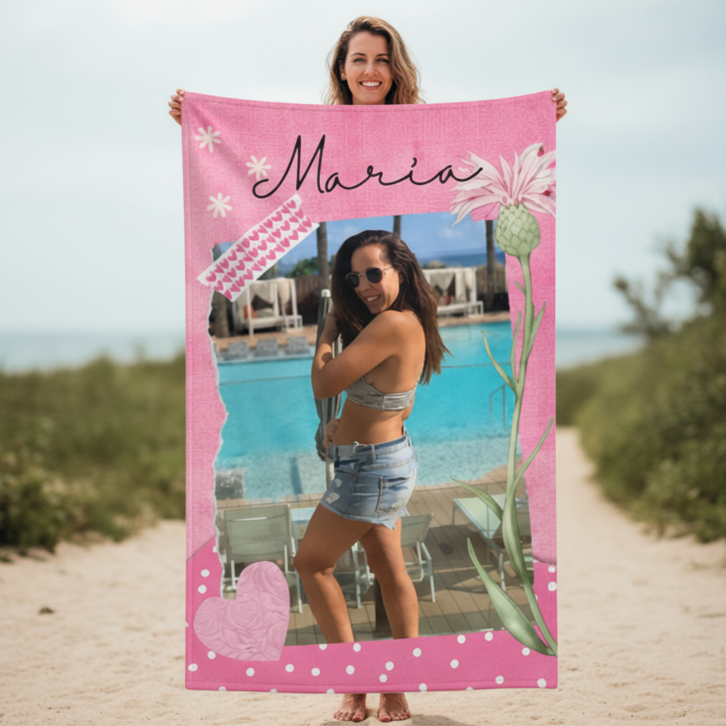 Toallas personalizadas para mujer | Regalo original y único