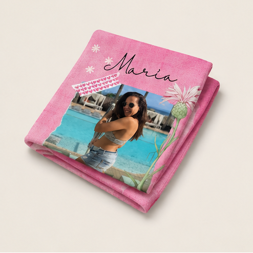 Toallas personalizadas para mujer | Regalo original y único