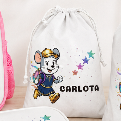 Bolsa para la muda personalizada - Mikka Mágica