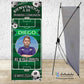 Banner fútbol con fotografía para tu evento