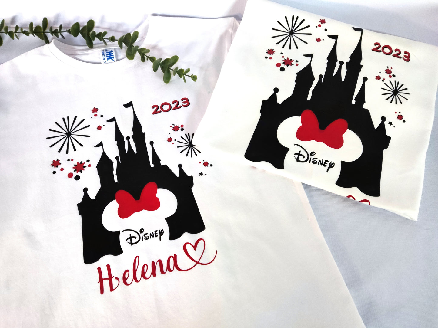 Camiseta viaje a Disney castillo