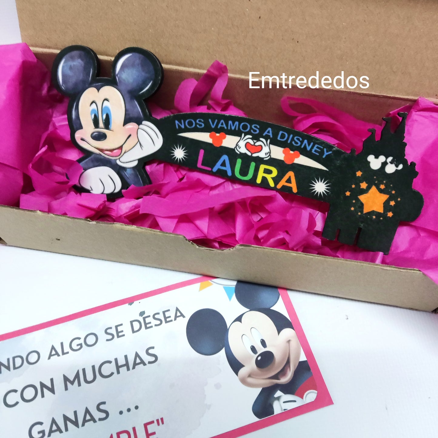 Llave Disney mágica personalizada