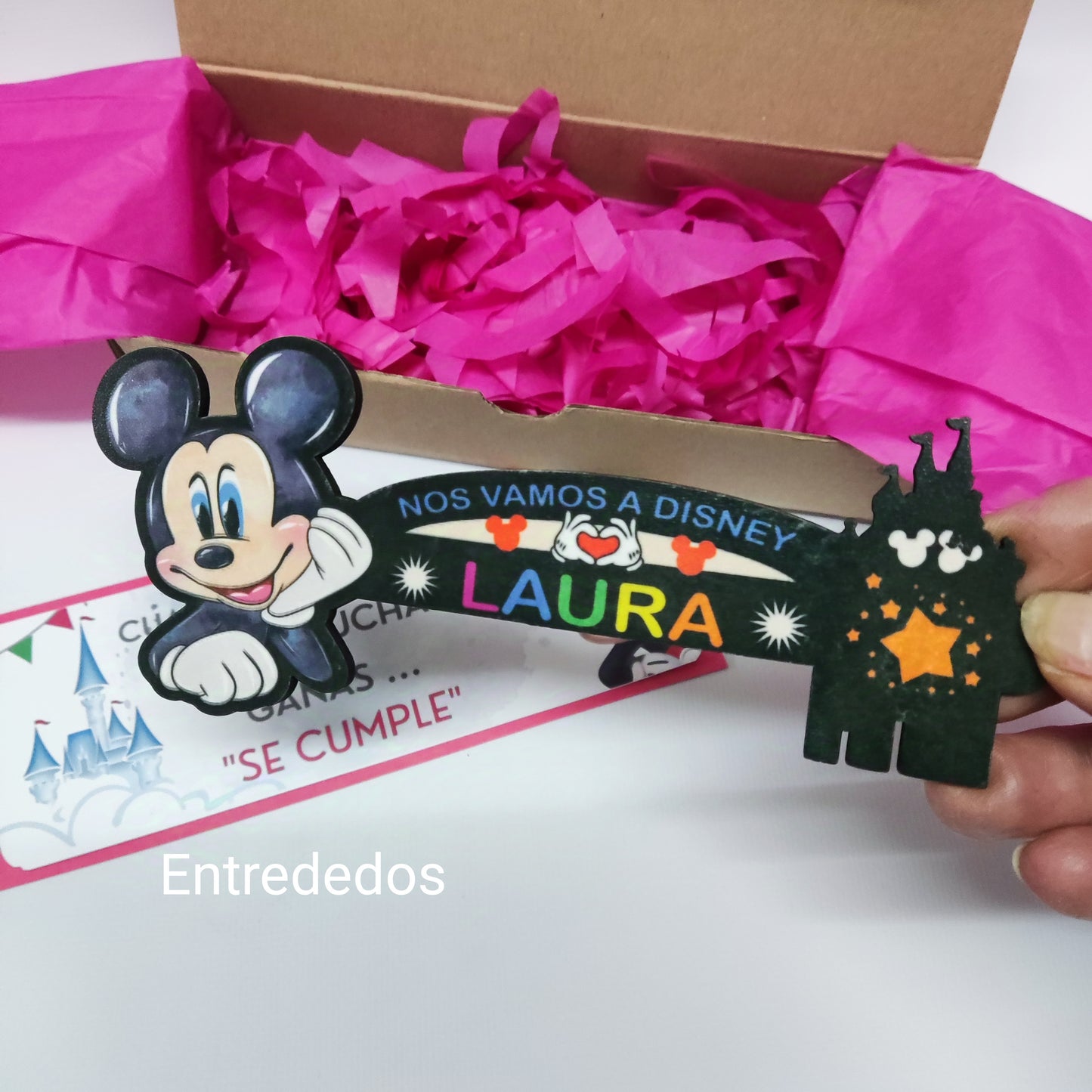 Llave Disney mágica personalizada